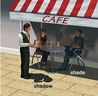 EFP: WHICH WORD? Shadow or Shade